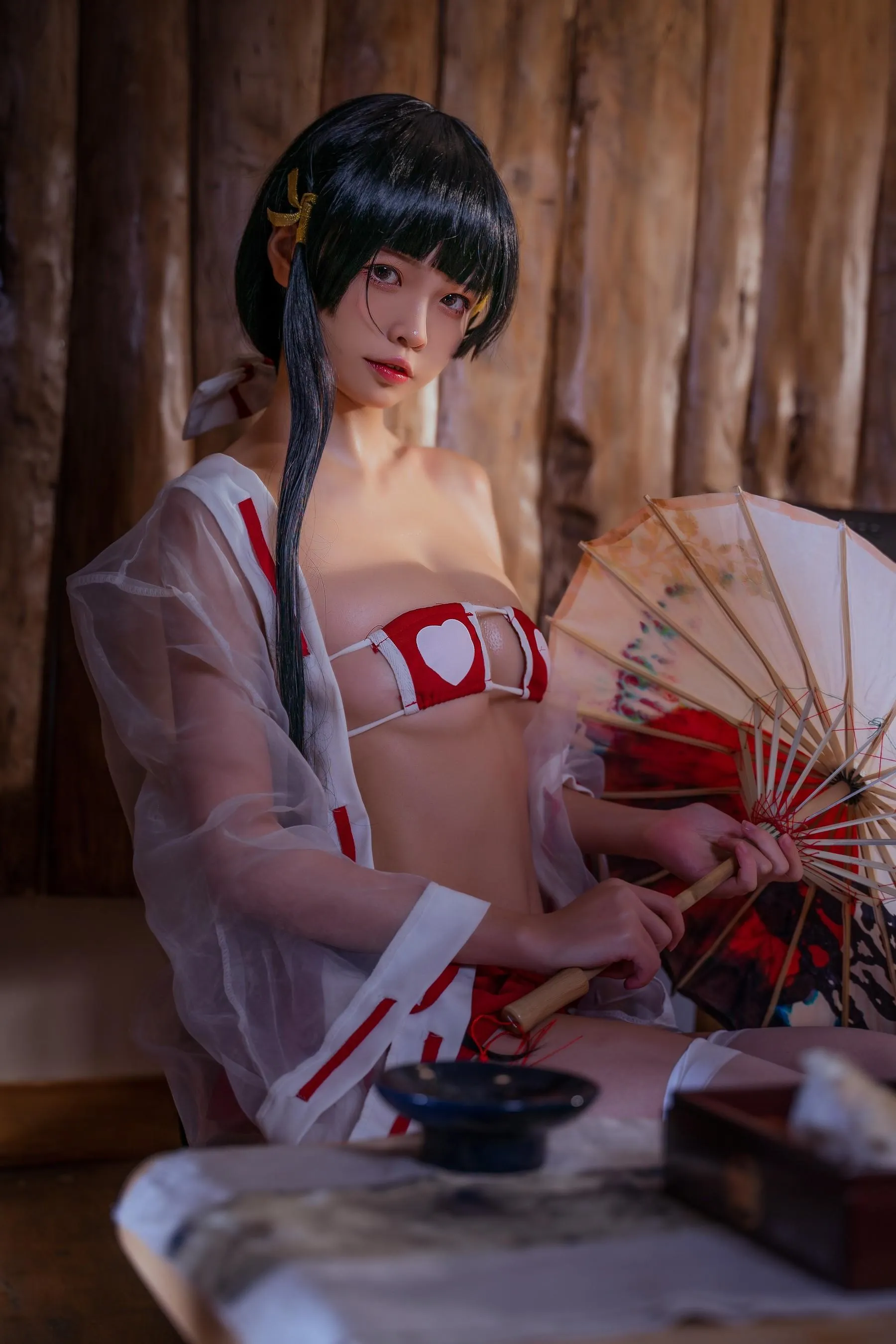 可可老师 – NO.13 温泉巫女 [50P]插图3